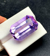 NATURAL PURPLE AMETHYST LOOSE GEMSTONE - 39.20 CTS , 26*17*12 MM