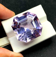 NATURAL PURPLE AMETHYST GEMSTONE - 56.50 CTS , 24*24*17 MM
