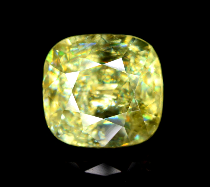 Sphene Gemstone, Sphene cut stone, Fire Sphene, Yellow Sphene Gemstone, Sphene Jewellery, Engagement Ring - 6.46 CT