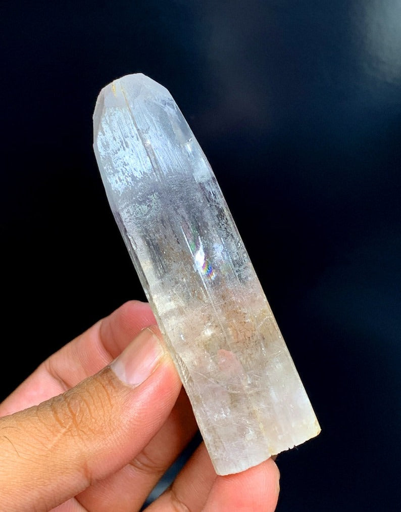 Kunzite Crystal, Pink Kunzite, Terminated Kunzite, Kunzite Gemstone, Crystal Specimen, Kunzite Crystal From Afghanistan - 279 Gram