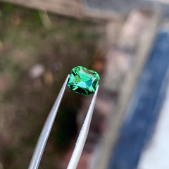 Natural Tourmaline Ring Stone, Bluish Green Tourmaline Gemstone For Jewelry