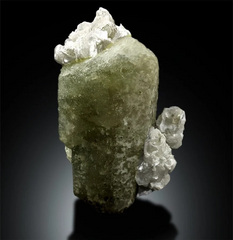 Museum Grade Herderite Crystal with Mica, Natural Herderite, Herderite Specimen from Skardu Pakistan - 90 g , 61*34 mm