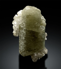 Museum Grade Herderite Crystal with Mica, Natural Herderite, Herderite Specimen from Skardu Pakistan - 90 g , 61*34 mm