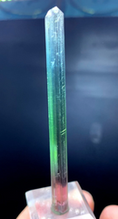 Natural Terminated Tricolor Tourmaline Crystal From Paproke Afghanistan - 33.05 cts