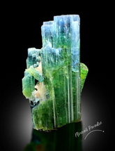 Bicolor Tourmaline Crystal, Bluecap Tourmaline, Natural Tourmaline Crystal, Mineral Specimen, Raw Tourmaline, Tourmaline For Sale, 66g