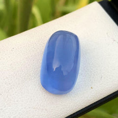 Deep Blue Aquamarine Cabochon For Ring Making, Santa Maria Aquamarine Cab, Natural Aquamarine Stone, Aquamarine Jewelry Stone, 17.5 CT