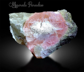 Morganite Crystal with Lepidolite and Quartz, Morganite Specimen, Natural Moranite, Morganite Stone, Pink Lepidolite, Mineral Specimen,2436g