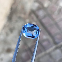 Flawless Aquamarine Loose Gemstone, Brazil Aquamarine Ring Stone, 3.35 CT