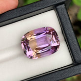 Bi Color Ametrine Gemstone, Natural Ametrine Jewelry Stone, Cushion Cut Ametrine Loose Gemstone, Bolivian Ametrine Stone, 25.05 CT