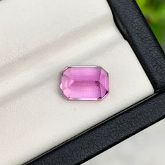 Flawless Kunzite Gemstone, Pink Kunzite Ring Stone, Emerald Cut Kunzite Loose Gemstone, Natural Kunzite Stone For Jewelry Making, 5 CT
