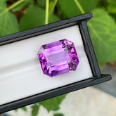 Faceted Amethyst Loose Gemstone, Purple Amethyst Gemstone From Brazil