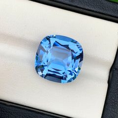 AIG Certified Aquamarine Stone, Santa Maria Color Aquamarine Blue Beryl
