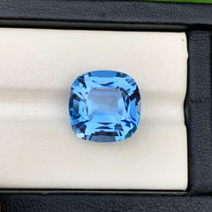 AIG Certified Aquamarine Stone, Santa Maria Color Aquamarine Blue Beryl