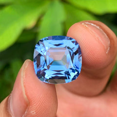 AIG Certified Aquamarine Stone, Santa Maria Color Aquamarine Blue Beryl