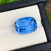 AIG Certified Aquamarine Stone, Santa Maria Color Aquamarine Blue Beryl