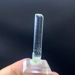 Raw Aquamarine Pendant Crystal, Natural Aquamarine Crystal, Light Blue Aquamarine Stone