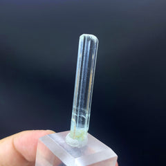 Raw Aquamarine Pendant Crystal, Natural Aquamarine Crystal, Light Blue Aquamarine Stone