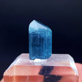 Blue Tourmaline Crystal, Indicolite Tourmaline Gemsotne, Raw Tourmaline Pendant Stone
