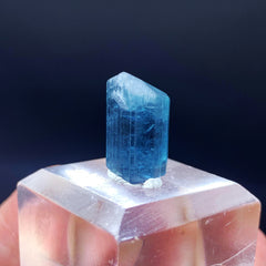 Blue Tourmaline Crystal, Indicolite Tourmaline Gemsotne, Raw Tourmaline Pendant Stone
