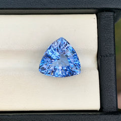 AIG Certified Santa Maria Aquamarine Gemstone For Jewelry, Vivid Blue Aquamarine Stone