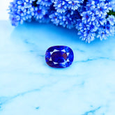 Royal Blue Sapphire Ring Stone, Natural Sapphire Gemstone For Ring Making