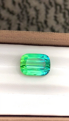 Presenting 11.00 cts Unique Combination of Bi-Color Tourmaline Gemstone