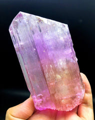 V Shape Terminated Pink Color Kunzite, Kunzite Specimen, Kunzite Crystal, Kunzite Gemstone, Kunzite Stone, Kunzite from Afghanistan - 439 g