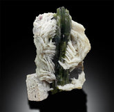 Tourmaline Crystal with Topaz Smokey Quartz and Feldspar, Tourmaline Combo Specimen, Rare Minerals, Mineral Specimen, 538 g