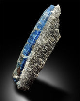 Blue Aquamarine Crystal, Aquamarine on Matrix Mineral Specimen - 247 g, 125*37*33 mm