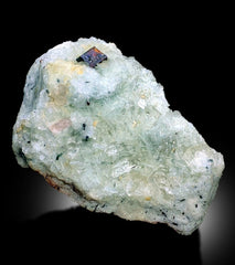 Natural Red Color Tantalite with Morganite, Quartz and Albite, Mineral Specimen, Tantalite Specimen from Afghanistan - 616 gram