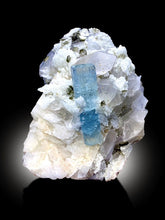 Aquamarine Specimen, Aquamarine Crystal, Quartz Crystals, Albite Feldspar and Mica, Aquamarine stone, Mineral Specimen, Raw Crystal, 1064 g