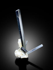 Natural Schorl Tourmaline With Aquamarines and Albite From Shigar Valley Skardu Pakistan - 18 gram