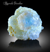 AQUAMORGANITE Bi-colored Beryl Crystal with Quartz, Morganite Crystal , Morganite Stone, Fine Mineral, Aquamorganite For Sale 374 g