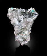 Tourmalines with Fluorite, Quartz Crystals, Tourmaline Crystals, Tourmaline Cluster, Tourmaline Specimen, Green Fluorite Crystals, 1214 g