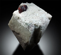 Red Tantalite with Microlite on Feldspar, Tantalite Crystal, Tantalite Stone, Mineral Specimen from Afghanistan - 1419 g