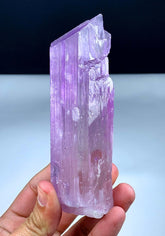 Natural Pink Color Kunzite Crystal, Raw Kunzite Stone, Crystal Sepcimen, Kunzite Gemstone, Kunzite Crystal from Afgahnistan - 417 gram