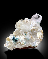 Natural Morganite Crystal with Indicolite Tourmalines, Quartz and Mica, Morganite Specimen, Morganite from Afghanistan - 1065 gram