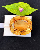 Fancy Custom Cut Champagne Topaz Gemstone, Loose Gemstone, Topaz Faceted Stone, Handmade Jewellry, Topaz Jewellry - 184 CT