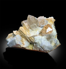 Topaz Specimen, Topaz Crystals, Topaz with Quartz Feldspar and Mica, Golden Topaz, Microcline Feldspar, Mineral Specimen, 1567 g