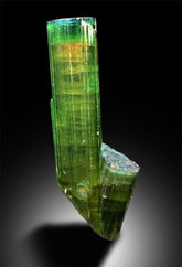 Natural Watermelon Tourmaline Crystal, Bicolor Tourmaline, Tourmaline stone, Raw Tourmaline, Terminated Tourmaline, 71g