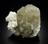 Green Herderite | Herderite Crystal | Herderite Specimen | Herderite with Mica | Rare Herderite | Rare Mineral | Rare Stone | 97 g