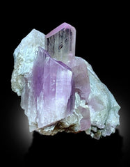 Pink Kunzite Specimen, Pink Kunzite crystals on matrix, Natural Kunzite, Terminated Kunzite crystals, Raw Kunzite, Chakra stone, 335 g