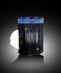 Natural Blue Cap Tourmaline Crystal with Cleavelandite Albite, Tourmaline Specimen, Tourmaline Crystal from Paproke Afghanistan - 38 gram