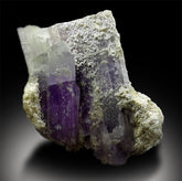 Bicolor Kunzite Specimen with Lepidolite from Nuristan Afghanistan - 1077 g , 144*123*78 mm