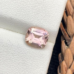 Misty Rose Tourmaline Loose Gemstone For Jewelry, Faceted Tourmaline Ring Stone, Pink Tourmaline Gemstone, Flawless Tourmaline Stone, 2 CT