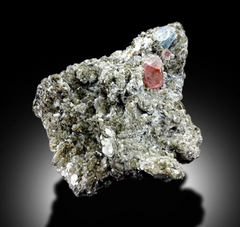 Natural Blue Color Aquamarine with Pink Fluorite and Muscovite Mica, Mineral Specimen, Aquamarine from Gilgit Baltistan Pakistan - 890 gram