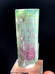 Tourmaline Crystal, Bicolor Tourmaline, Tourmaline for sale, Terminated Tourmaline crystal, Paprok Tourmaline, Raw Tourmaline, 44 gram