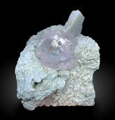 Pink Morganite Crystal with Cleavlandite Albite, Morganite Specimen, Morganite Stone, Morganite From Afghanistan, 1770 g, 149*116*101 mm