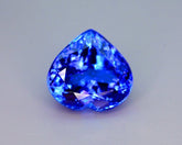 Tanzanite Gemstone, Flawless Loupe Clean, Tanzanite Loose Stone, Tanzanite Jewelry, Perfect Heart Shape Tanzanite Stone, 11.88 cts
