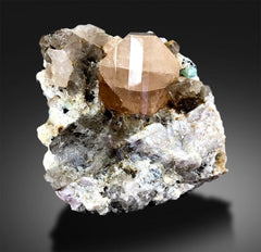 Natural Topaz Crystal with Fluorite and Quartz, Fine Mineral, Combo Specimen, Display Specimen, from Skardu Pakistan - 1444 g